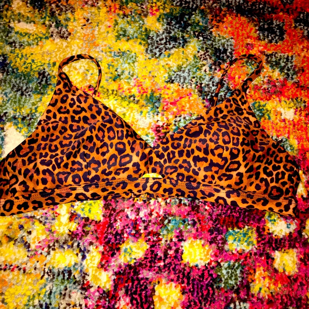 Cheetah swim top